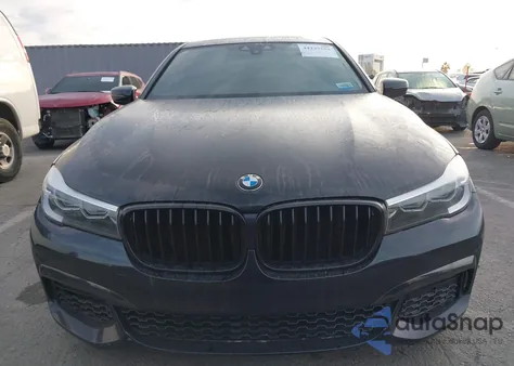 2019 BMW 740I из США, поврежденный, VIN WBA7E2C50KB454353